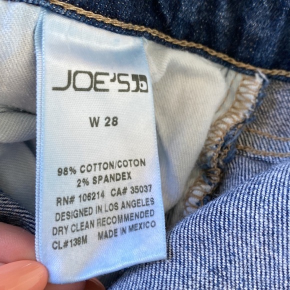 Joe's Jeans The Skinny Rolled Distressed Keagan Ankle Cut - Picture 12 of 13